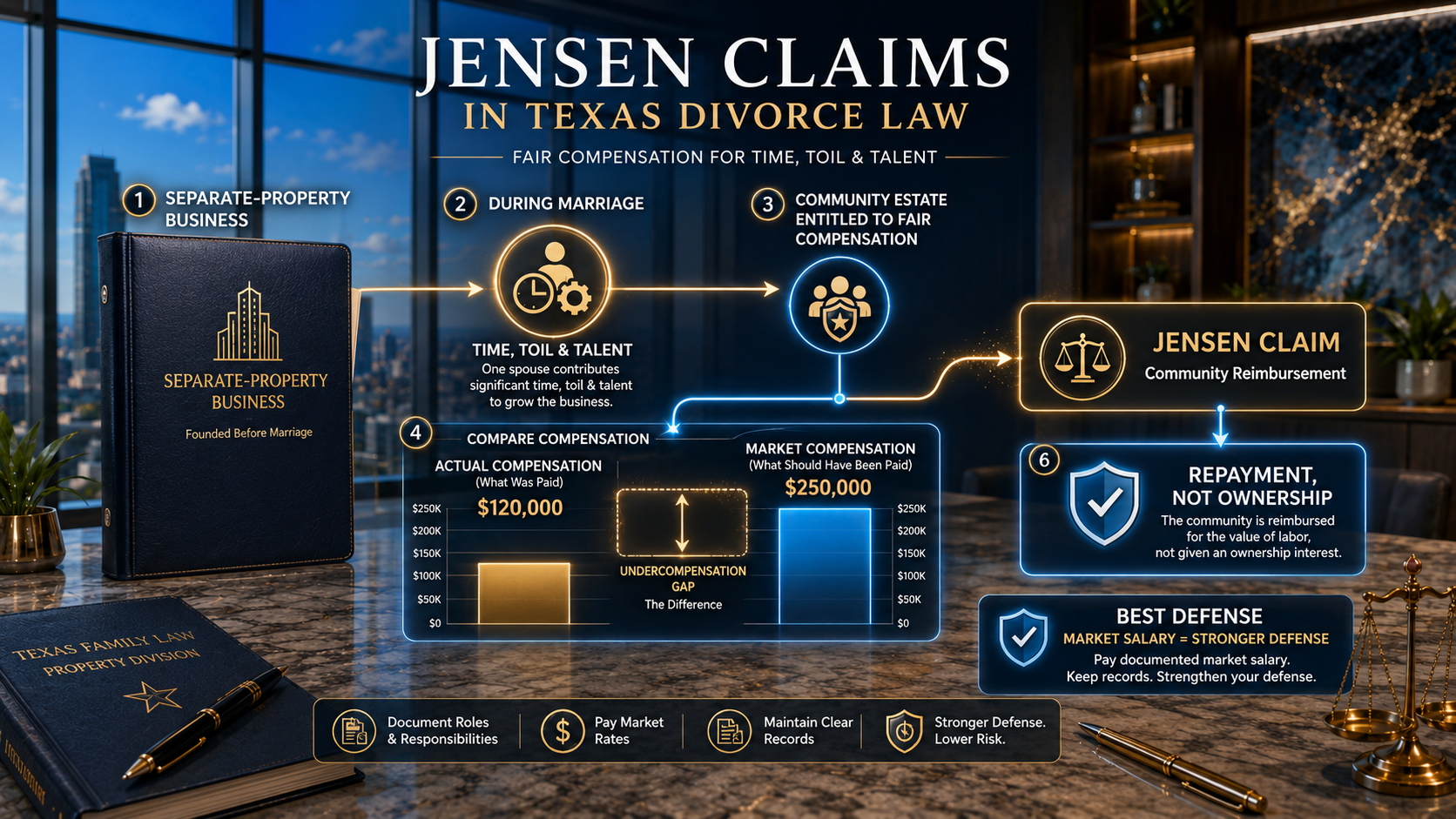 Jensen Claim Infographic